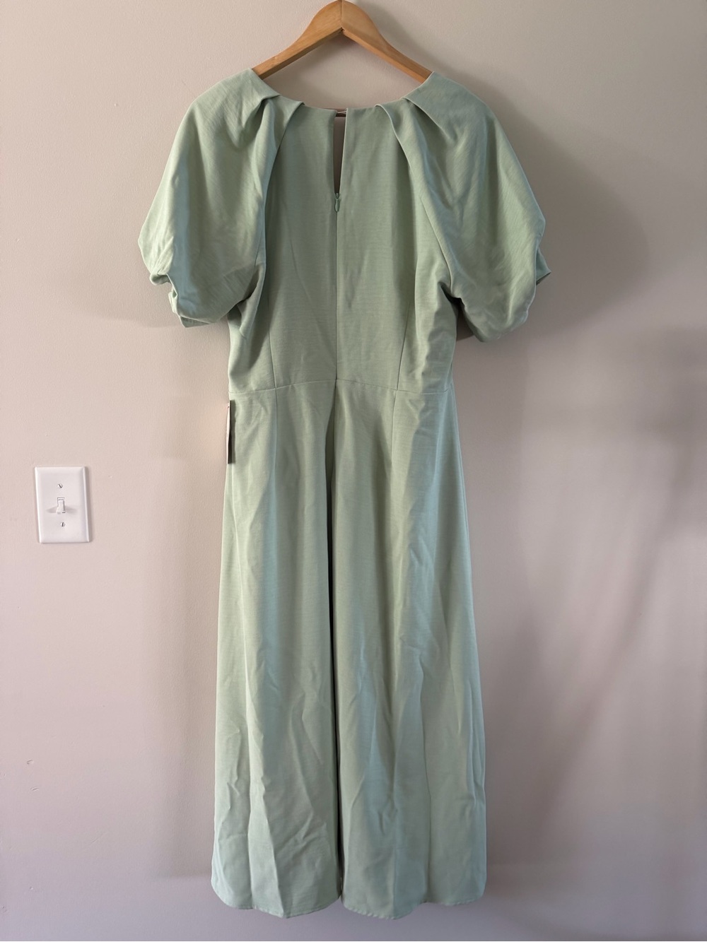 NWT bohme Maeve Midi Dress in Mint lined modest Size medium - Picture 5 of 14